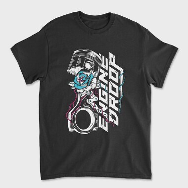 Engine Drop, Tricou Barbati (Unisex)