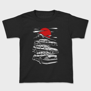 Jdm Altezza Sunset Mountain, Tricou Copii