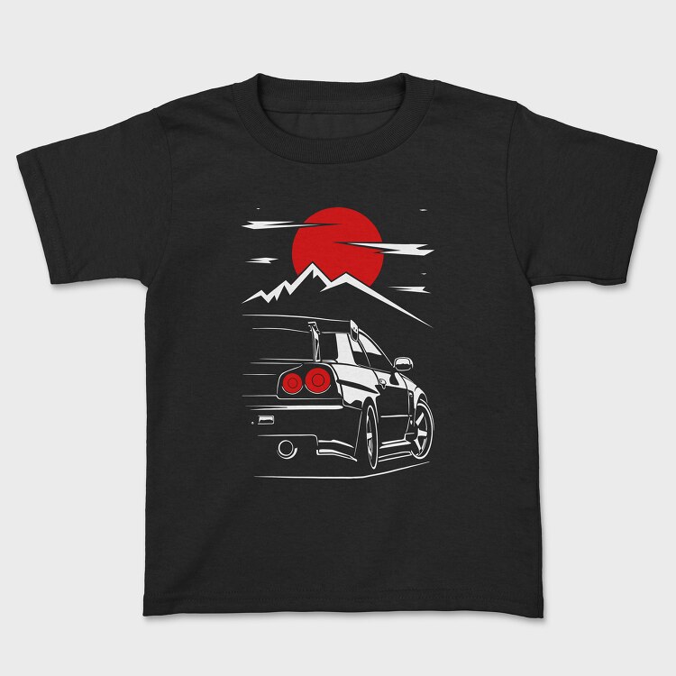 Skyline Sunset Mountain, Tricou Copii