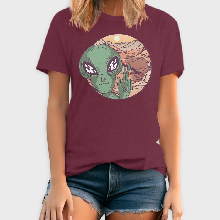Alien Mars, Tricou Barbati (Unisex)