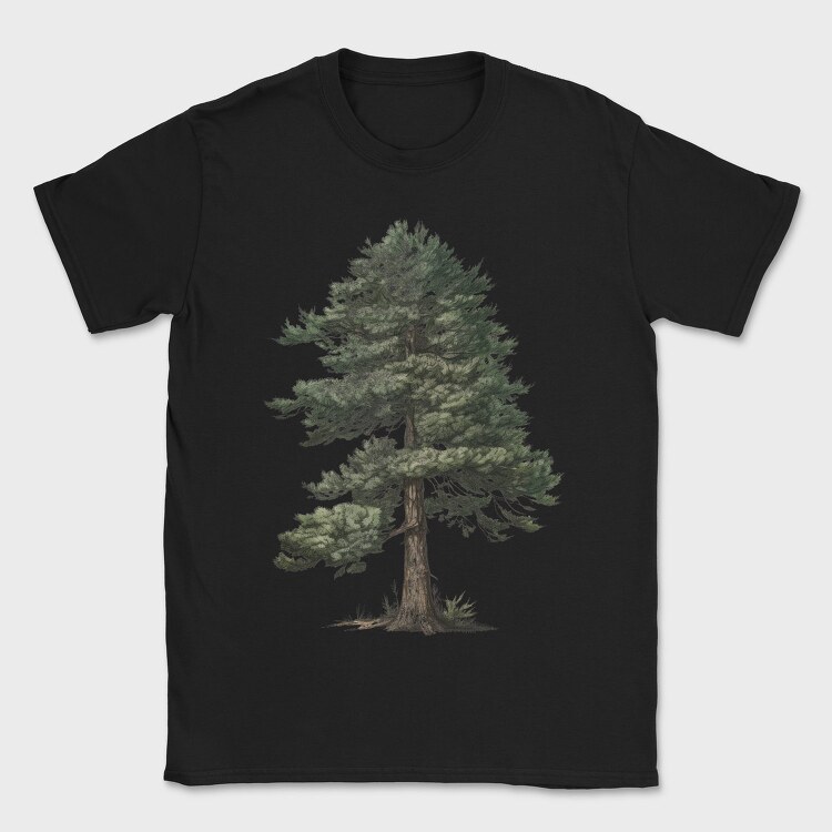 Tree Detailed, Tricou Barbati (Unisex)