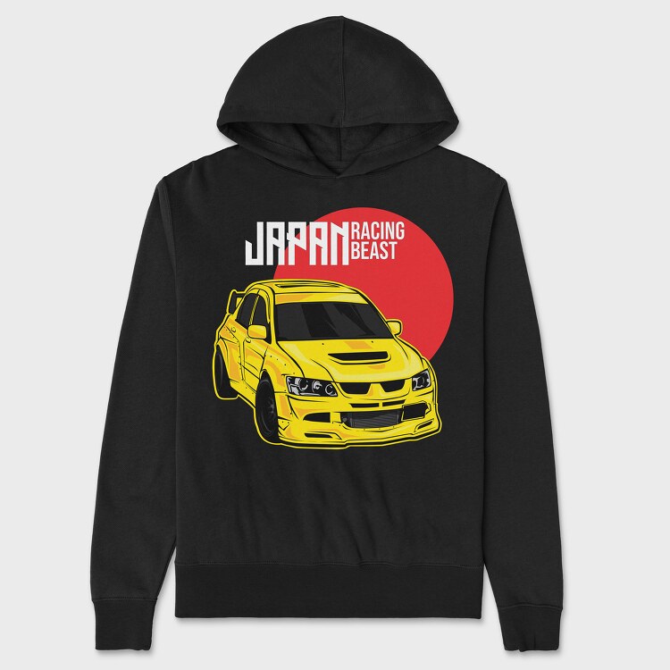 Evo Japan Beast, Hanorac Oversize Barbati (Unisex)