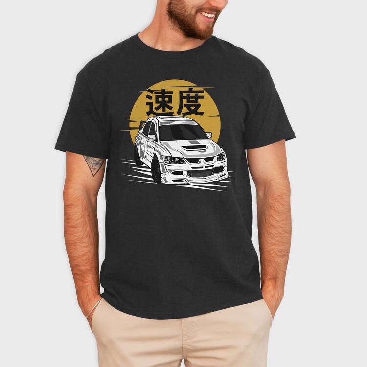 Evo Japan, Tricou Barbati (Unisex)