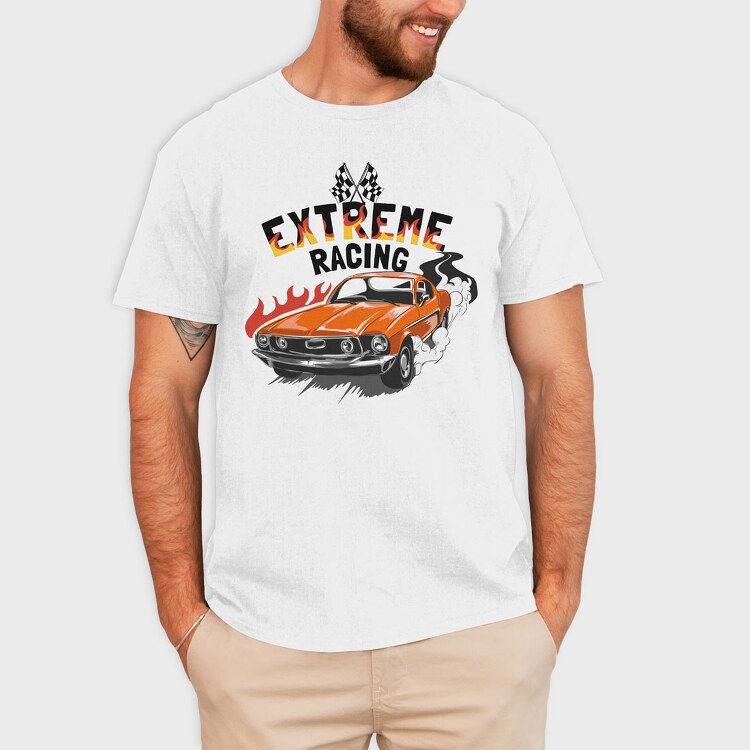 Extreme Racing, Tricou Barbati (Unisex)