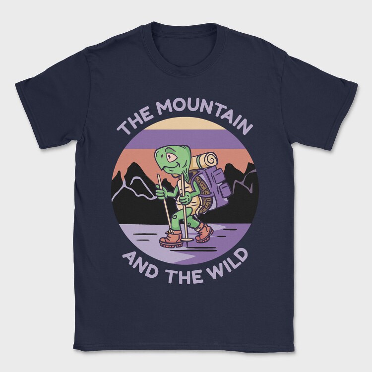 The Mountain and the Wild Turtle, Tricou Barbati (Unisex)