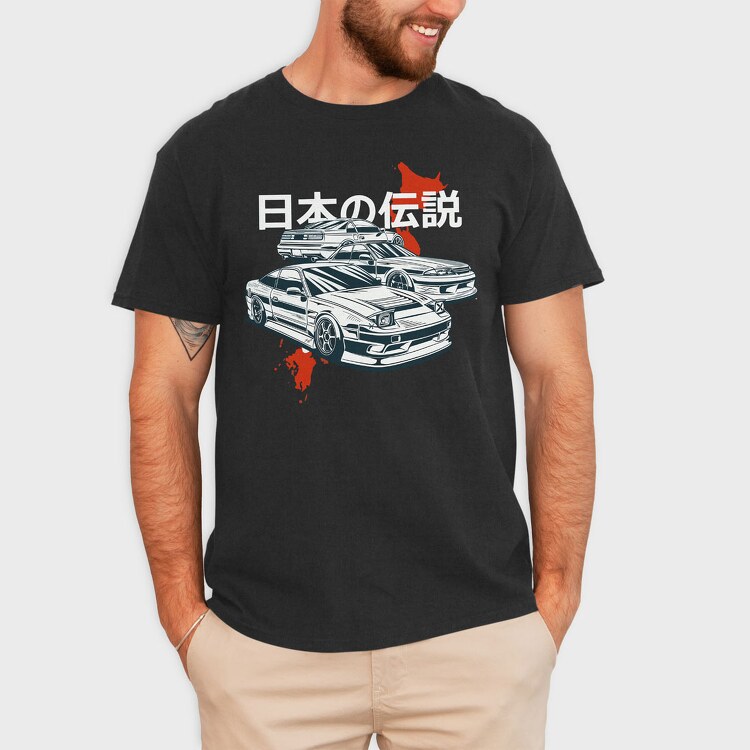 Jdm Cars, Tricou Barbati (Unisex)