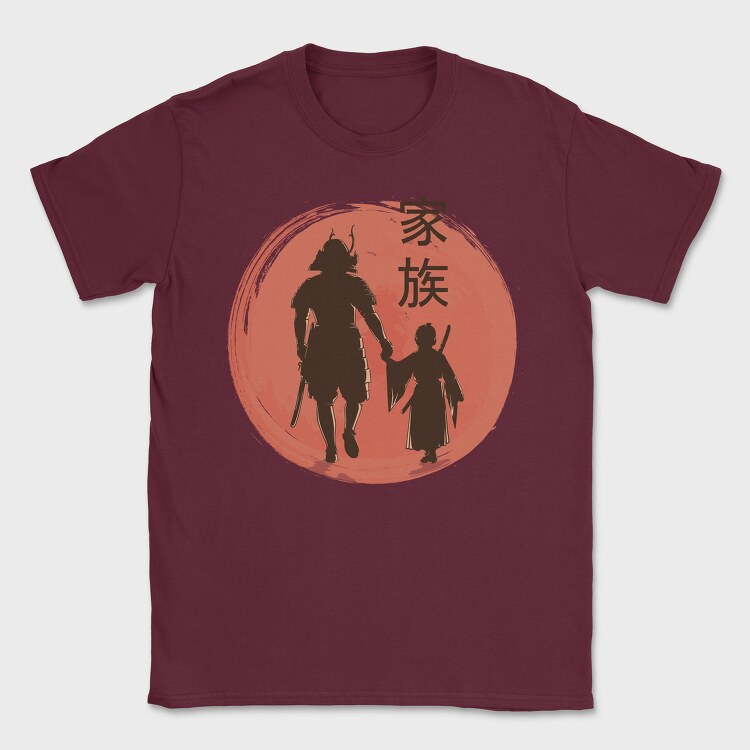 Samurai Father and Son, Tricou Barbati (Unisex)