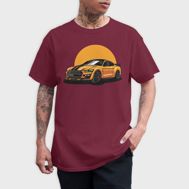 Mustang, Tricou Barbati (Unisex)