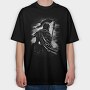 Achilles Roman Warrior, Tricou Oversize Barbati (Unisex)