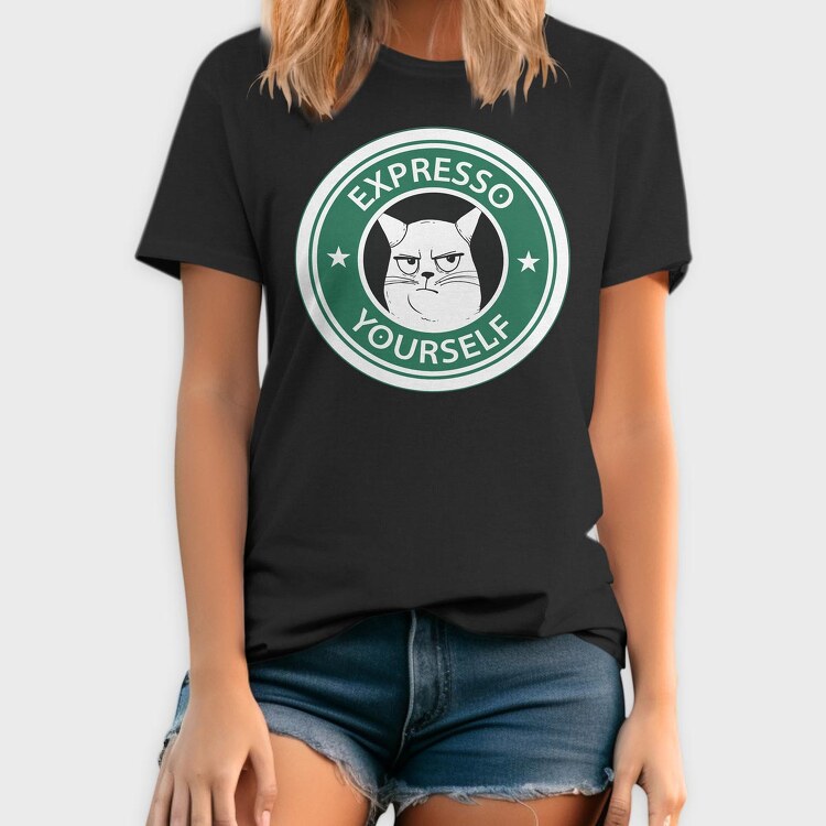 Expresso Yourself, Tricou Barbati (Unisex)