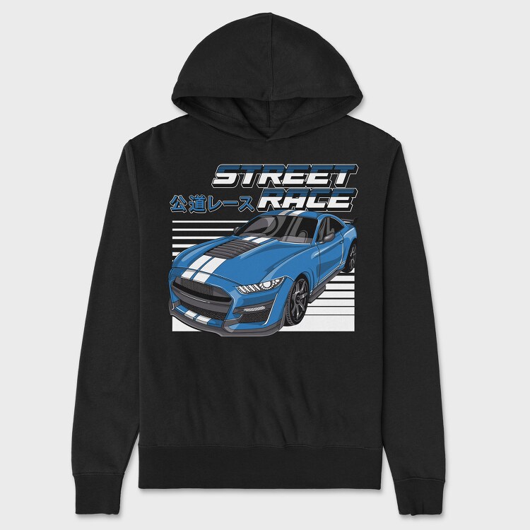 Street Race 4, Hanorac Oversize Barbati (Unisex)