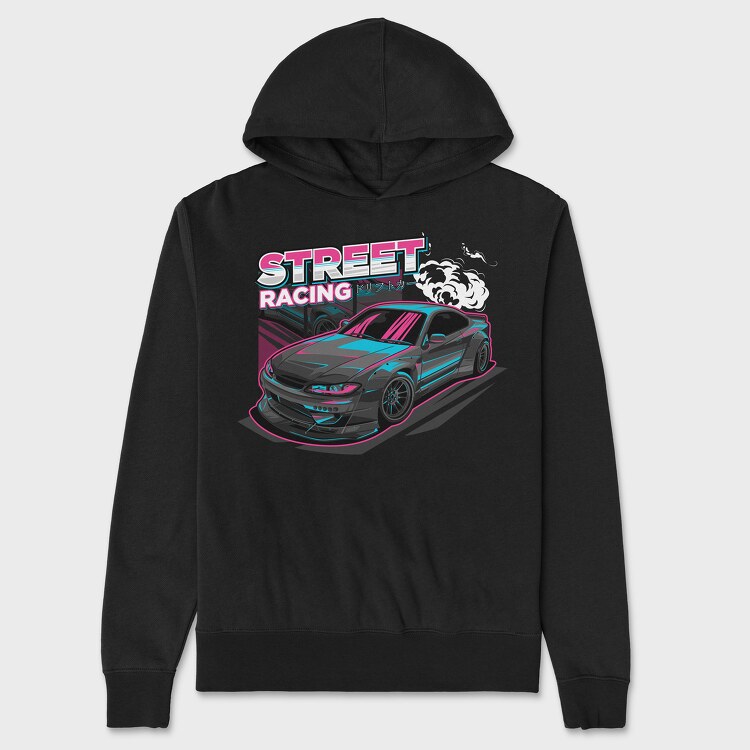 Street Racing, Hanorac Oversize Barbati (Unisex)