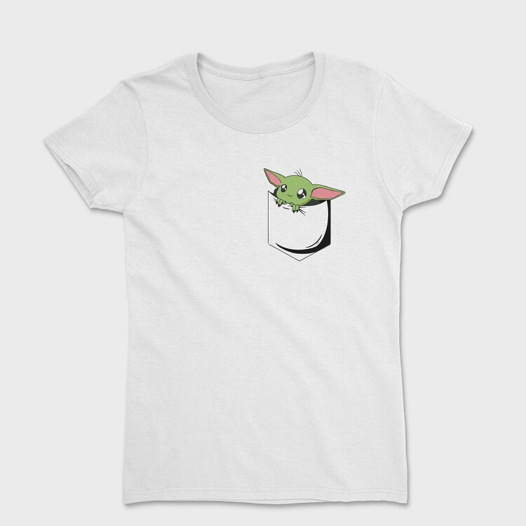 Pocket Baby Yoda 23, Tricou Femei