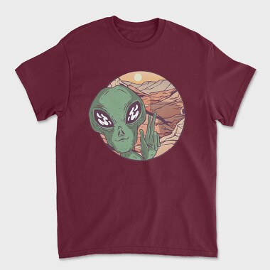 Alien Mars, Tricou Barbati (Unisex)