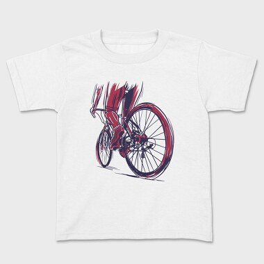 Muscular Cyclist, Tricou Copii
