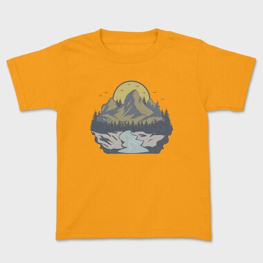 Retro Nature Outdoor 4, Tricou Copii