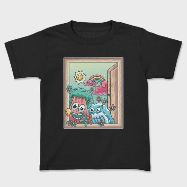 Cute Nature Window, Tricou Copii