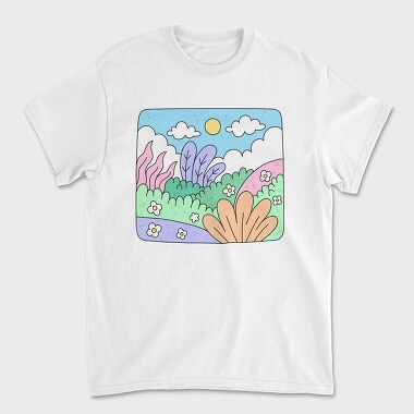 Garden 1, Tricou Barbati (Unisex)