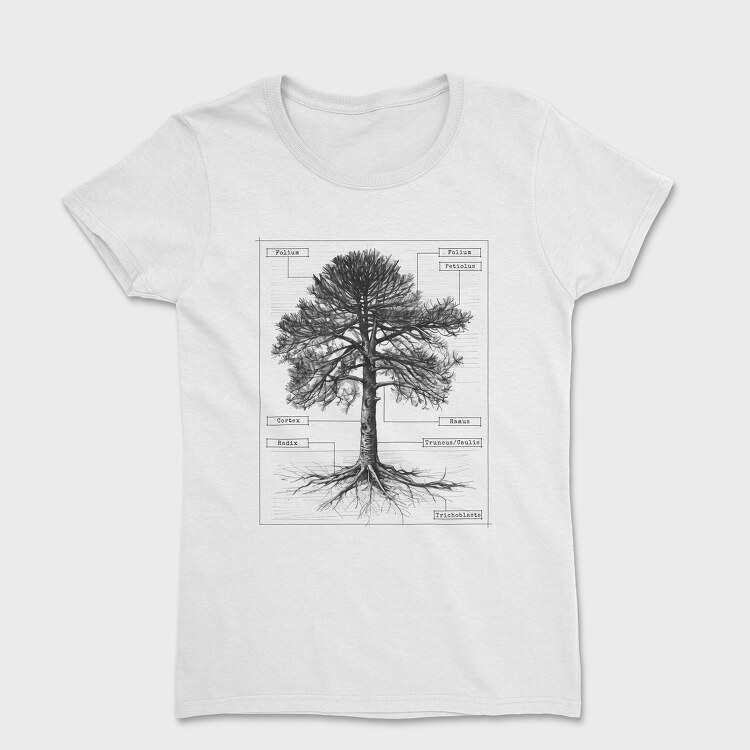 Anatomy Tree, Tricou Femei