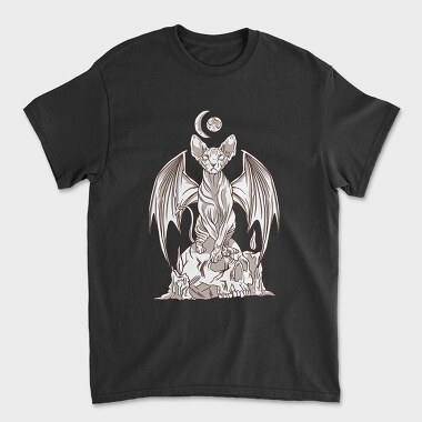 Evil Sphynx Cat, Tricou Barbati (Unisex)