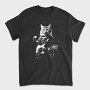 Guitar Cat, Tricou Barbati (Unisex)