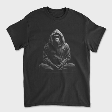 Meditating Gorilla, Tricou Barbati (Unisex)