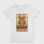 Pixelart Tarot Card the Gamer, Tricou Femei