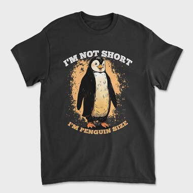 Short Penguin, Tricou Barbati (Unisex)