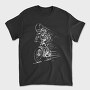 Skeleton Bicycle, Tricou Barbati (Unisex)