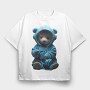 Cute Teddy Bear, Tricou Oversize Barbati (Unisex)