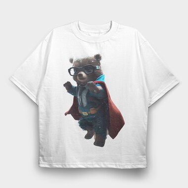 Teddy Suit Cape, Tricou Oversize Barbati (Unisex)