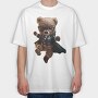 Teddy Suit, Tricou Oversize Barbati (Unisex)