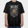 ACDC 4, Tricou Oversize Barbati (Unisex)