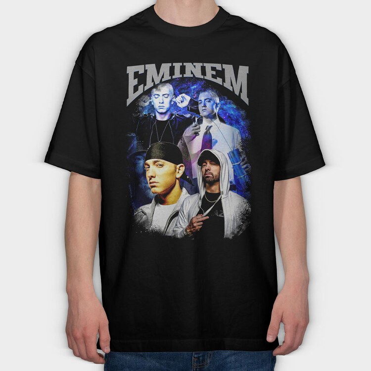 Eminem, Tricou Oversize Barbati (Unisex)