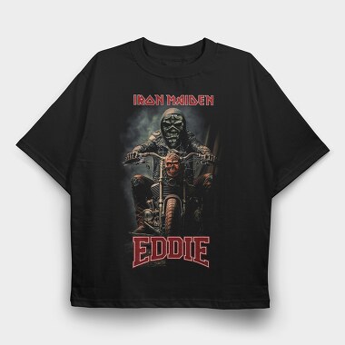 Iron Maiden 10, Tricou Oversize Barbati (Unisex)