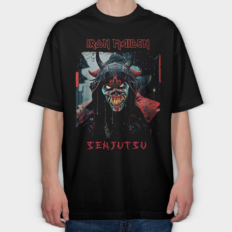 Iron Maiden 5, Tricou Oversize Barbati (Unisex)