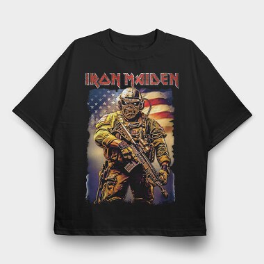 Iron Maiden 6, Tricou Oversize Barbati (Unisex)
