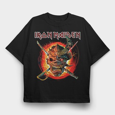 Iron Maiden 7, Tricou Oversize Barbati (Unisex)