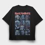 Iron Maiden, Tricou Oversize Barbati (Unisex)