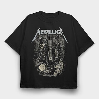 Metallica 4, Tricou Oversize Barbati (Unisex)