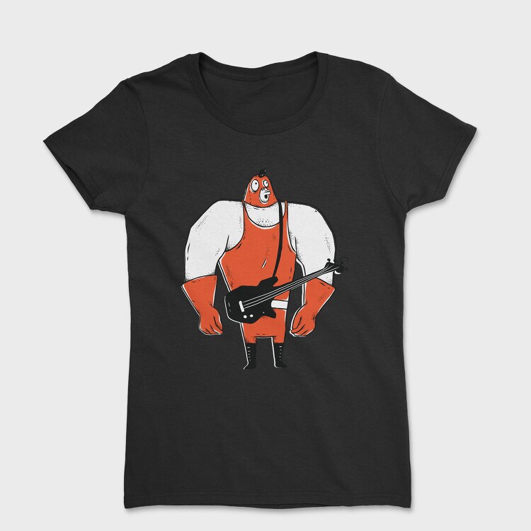Big Guitar Player, Tricou Femei