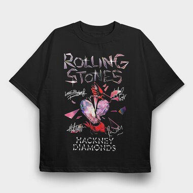 The Rolling Stones 4, Tricou Oversize Barbati (Unisex)