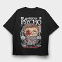 American Psycho Patrick Bateman, Tricou Oversize Barbati (Unisex)