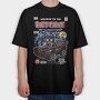 Bat Mobile, Tricou Oversize Barbati (Unisex)