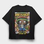 Bob Marley, Tricou Oversize Barbati (Unisex)