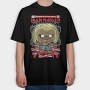 Iron Maiden Killer Eddie, Tricou Oversize Barbati (Unisex)
