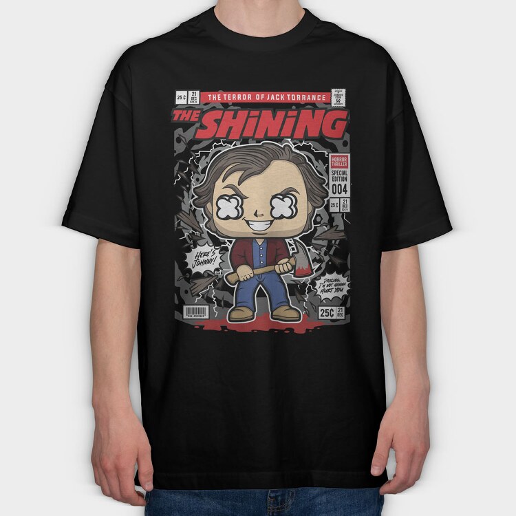 Jack Torrance, Tricou Oversize Barbati (Unisex)