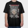 Marilyn Manson, Tricou Oversize Barbati (Unisex)