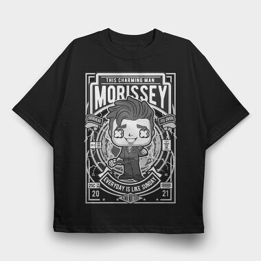 Morissey, Tricou Oversize Barbati (Unisex)