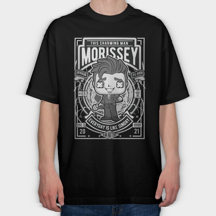 Morissey, Tricou Oversize Barbati (Unisex)